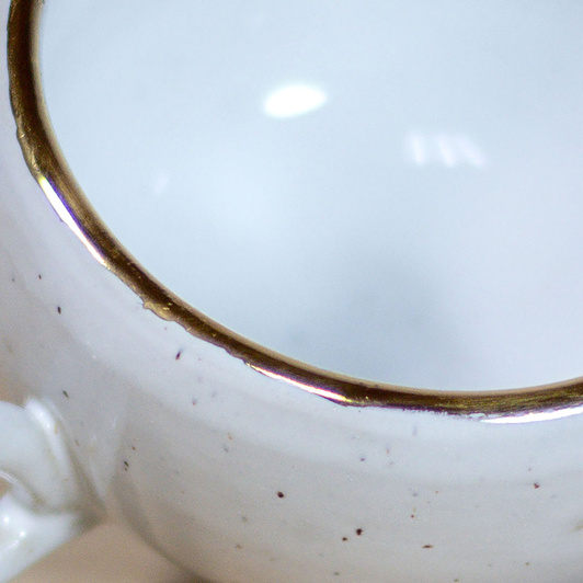 Filiżanka na kawę, wykonana ręcznie