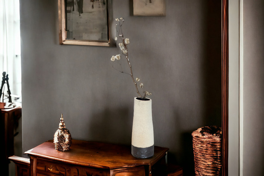 Wazon Kremowo-Brązowy