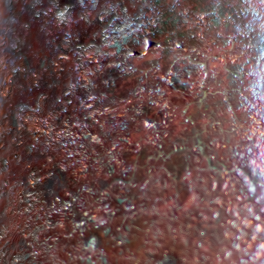 Wazon Raku Miedziany