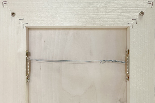 Dekoracja ceramiczna "Złoty Podział" Kremowo-Brązowa