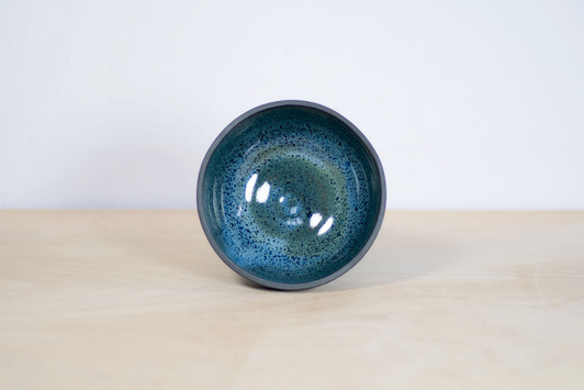 Miseczka Czarno-Niebiesko-Turkusowa