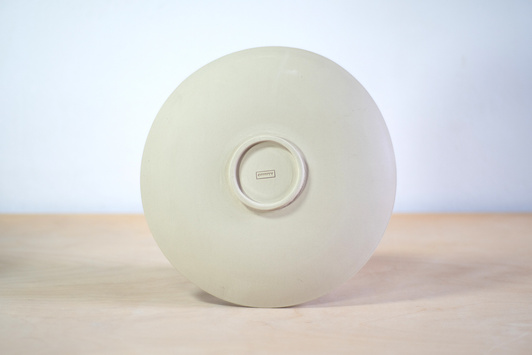 Talerz średni z płatkami śniegu