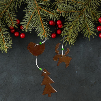 Zestaw świątecznych dekoracji choinkowych 51