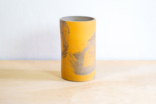 Wazon Ochra Faktura Pędzla