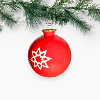 Bombka Malinowa w gwiazdki