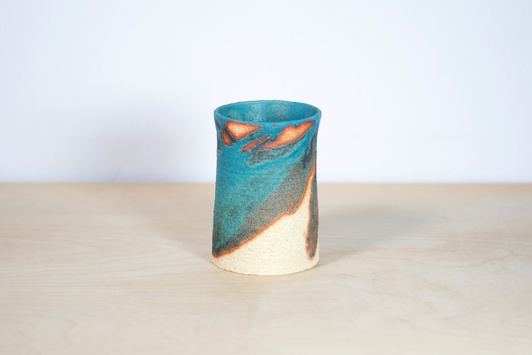 Osłonka Turkusowo-Kremowa Mat