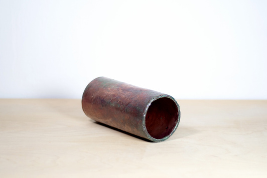 Wazon Raku Miedziany