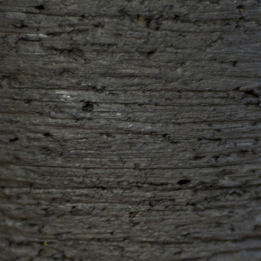 Lampa ceramiczna Czarny Kokon