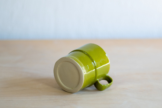 Kubeczek na kawę, zielonkawy