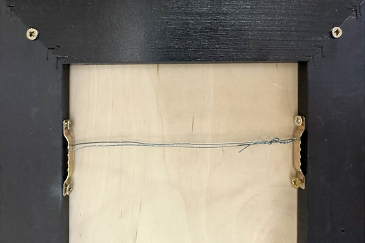 Dekoracja ceramiczna "Złoty Podział" Brązowo-Brązowa