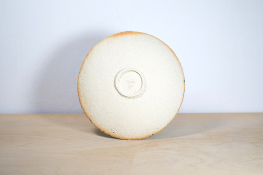 Talerz Turkus Krakle Mniejszy