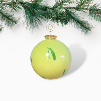 Bombka Żółta Jemioła