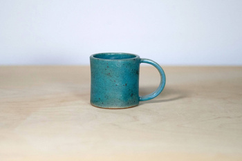 Kubek na kawę, wykonany ręcznie