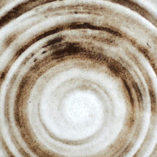 Talerz Mały Płaski Czarno-Biały