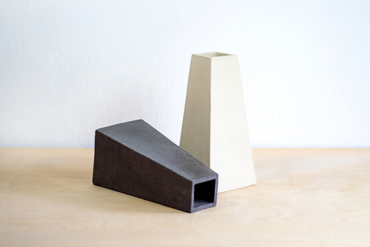 Wazon Trapezowy Kremowy