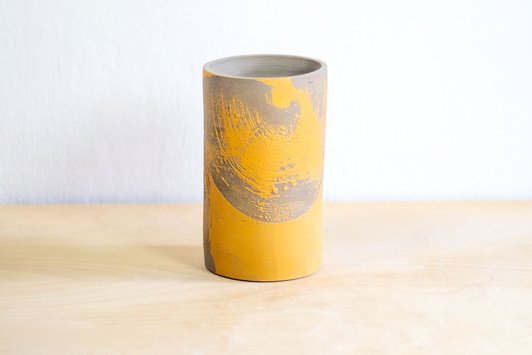 Wazon Ochra Faktura Pędzla