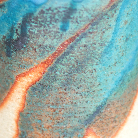 Osłonka Turkusowo-Kremowa Mat