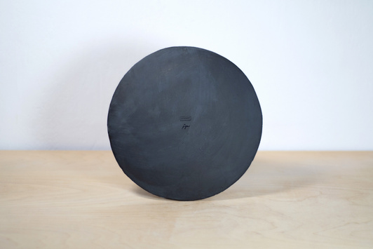 Talerz Czarno-Biały Wypukły