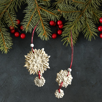 Zestaw świątecznych dekoracji choinkowych 45