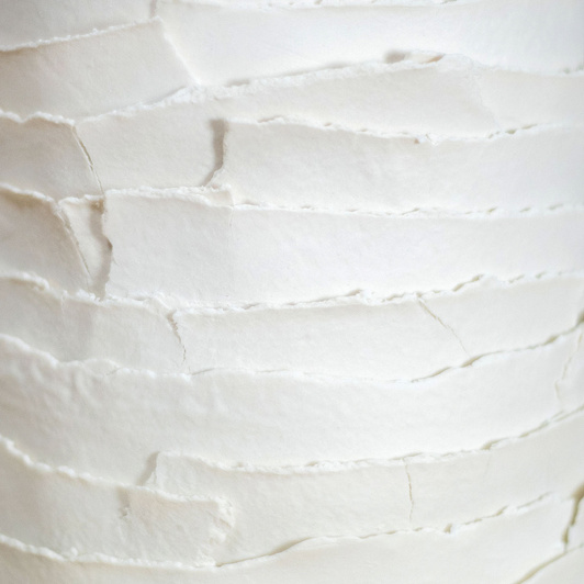 Lampa ceramiczna Papierowa Porcelana Duża