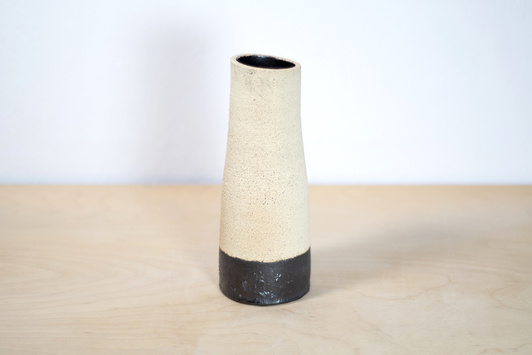 Wazon Kremowo-Brązowy