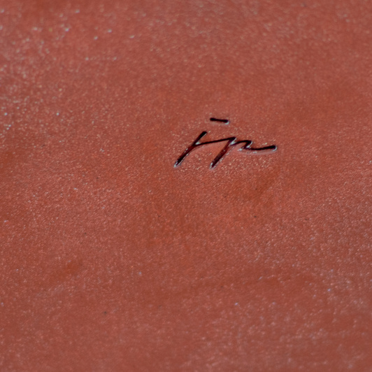 Osłonka Bordo Malowane Turkusem