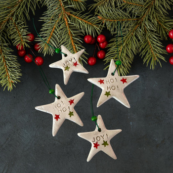 Zestaw świątecznych dekoracji choinkowych 07