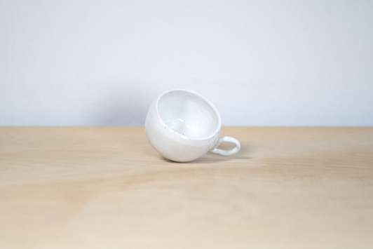 Filiżanka na kawę, wykonana ręcznie