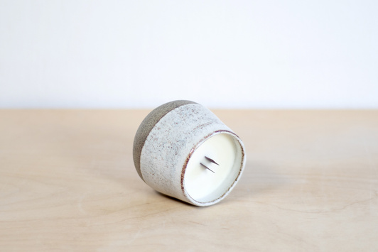 Świeczka zapachowa Szara