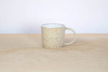 Kubek na kawę, wykonany ręcznie