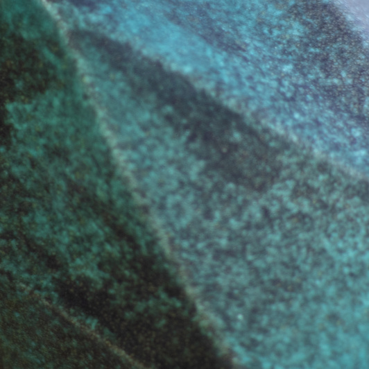 Wazon turkusowy origami