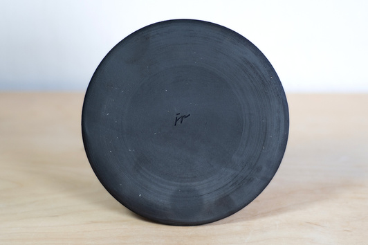 Talerz Mały Płaski Czarno-Biały