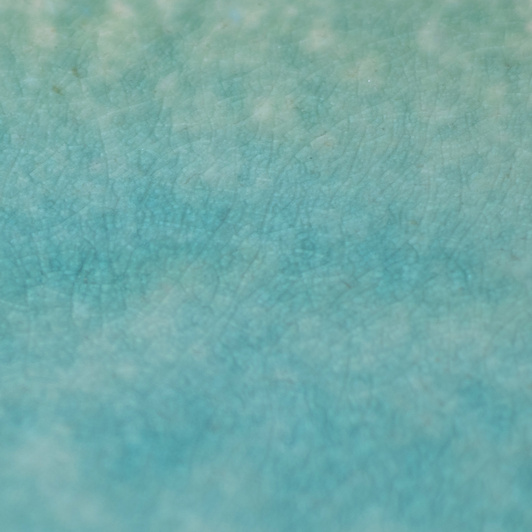 Talerz Turkus Krakle Większy