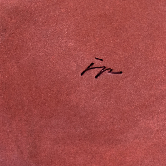 Wazon Ciemne Bordo Faktura Pędzla