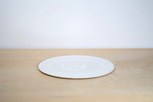 Talerz Biały Duży