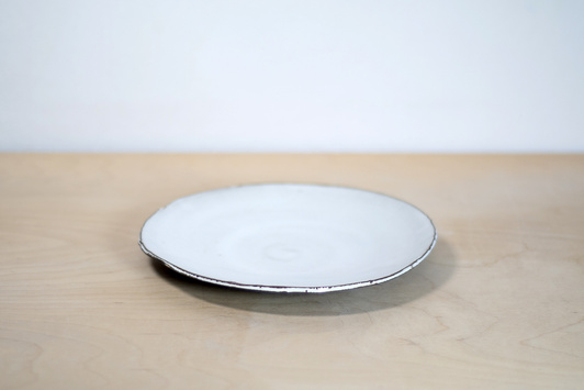 Talerz Czarno-Biały Wypukły