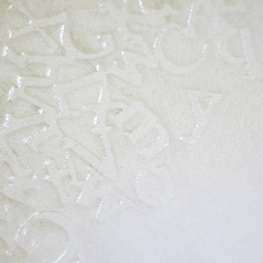 Patera Biały relief Literkowiec