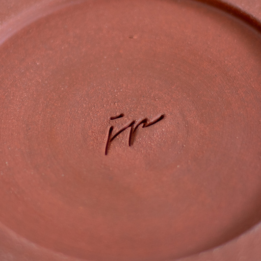 Wazon Brązowo-Biały dekorowany ręcznie wycinanką w ptaki