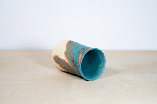 Osłonka Turkusowo-Kremowa Mat