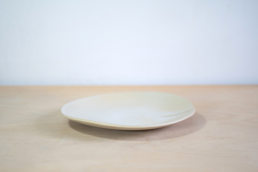 Talerz średni z koordynatami Warszawy