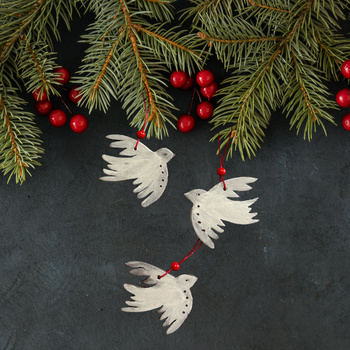 Zestaw świątecznych dekoracji choinkowych 48