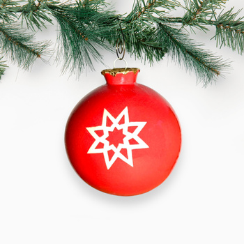 Bombka Malinowa w gwiazdki