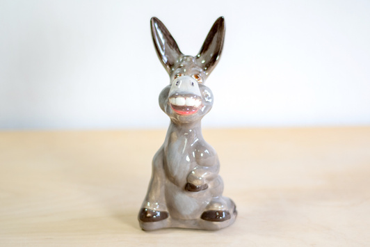 Osiołek, figurka dekoracyjna dla dzieci