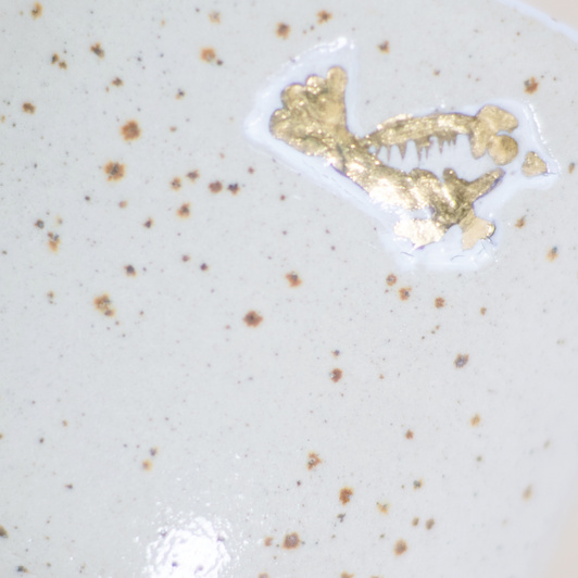 Kubek na kawę, wykonany ręcznie