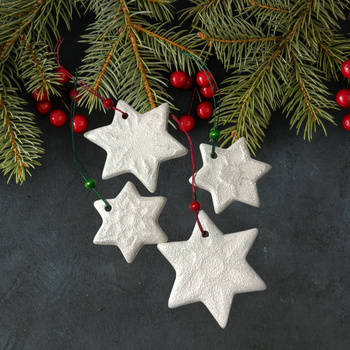 Zestaw świątecznych dekoracji choinkowych 01