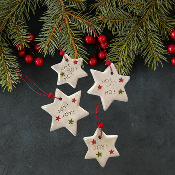 Zestaw świątecznych dekoracji choinkowych 09