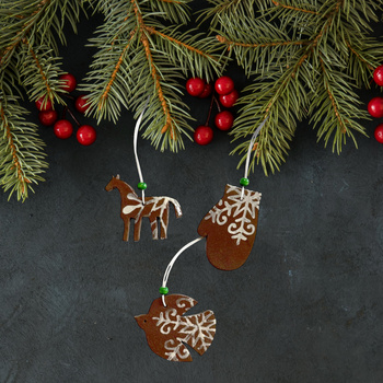 Zestaw świątecznych dekoracji choinkowych 50