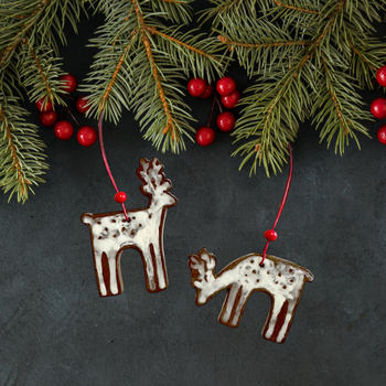 Zestaw świątecznych dekoracji choinkowych 49