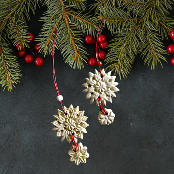 Zestaw świątecznych dekoracji choinkowych 42