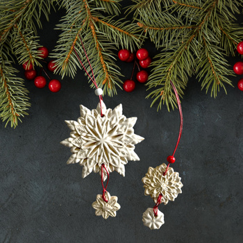 Zestaw świątecznych dekoracji choinkowych 43